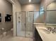 Bathroom with shower, toilet and vanity at 7740 Sandy Ridge Dr # 135, Kissimmee, FL 34747