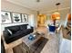 Living area with comfortable sofa and coffee table at 4814 Cayview Ave # 21013, Orlando, FL 32819
