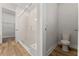 Modern bathroom with a walk-in shower and toilet at 14663 Englert Aly, Orlando, FL 32827