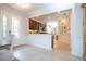Modern kitchen with a breakfast nook and an open layout to the dining area at 6316 Miramonte Dr # 106, Orlando, FL 32835