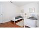 Twin bedroom with hardwood floors and ample closet space at 6316 Miramonte Dr # 106, Orlando, FL 32835