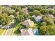 Aerial view of house and neighborhood at 1434 Hidden Meadow Way, Apopka, FL 32712