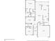 Floor plan displays the layout of the home, including bedrooms, bathrooms, and living spaces at 2366 Prairie Dunes, Clermont, FL 34711