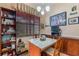 Cozy kitchen nook with granite countertop and built-in seating at 2366 Prairie Dunes, Clermont, FL 34711
