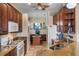Well-equipped kitchen boasting granite countertops and ample cabinetry at 2366 Prairie Dunes, Clermont, FL 34711