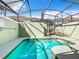 Private screened-in pool perfect for relaxation at 8967 California Palm Rd, Kissimmee, FL 34747