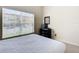 Comfortable bedroom featuring a bed and window with blinds at 8967 California Palm Rd, Kissimmee, FL 34747