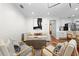 Relaxing living room featuring a comfortable sofa and hardwood floors at 115 Marcy Blvd, Longwood, FL 32750