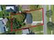 Aerial view showing home's lot size and location at 2009 Lakeshore Blvd, Saint Cloud, FL 34769