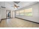 Sunroom with tiled floors and window at 2009 Lakeshore Blvd, Saint Cloud, FL 34769