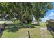 Large backyard with mature oak trees at 2009 Lakeshore Blvd, Saint Cloud, FL 34769