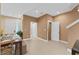 Small dining area with table and chairs near entry at 3175 Brasilia Ave, Kissimmee, FL 34747