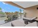 Private balcony with lounge chairs and scenic view at 3175 Brasilia Ave, Kissimmee, FL 34747