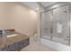Clean bathroom featuring granite countertop and shower/tub combo at 3175 Brasilia Ave, Kissimmee, FL 34747