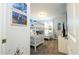 bedroom with two sets of bunk beds and Frozen decor at 2709 Scrapbook St, Kissimmee, FL 34746