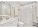 Clean bathroom with updated vanity and shower/tub combo at 899 Jonathan Way # 899, Altamonte Springs, FL 32701