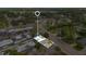An overhead view of a home and its surrounding neighborhood at 899 Jonathan Way # 899, Altamonte Springs, FL 32701