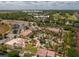 Aerial view of community pool area and Highlands Reserve Golf Club at 319 Verona Ave, Davenport, FL 33897