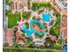 Aerial view of resort-style pool and surrounding amenities at 319 Verona Ave, Davenport, FL 33897