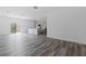 Open floor plan showing kitchen, living room and access to the backyard at 161 Marion Oaks Trail, Ocala, FL 34473