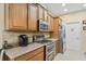 Well-equipped kitchen featuring ample counter space at 1381 Hazeldene Mnr, Deland, FL 32724