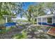 Backyard with grilling station and open space at 313 Story Partin Rd, Orlando, FL 32833
