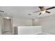 Spacious loft area with ceiling fan and neutral paint at 1209 Seburn Rd, Apopka, FL 32703