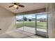 Spacious screened porch overlooking the backyard at 4070 Island Lakes Dr, Winter Haven, FL 33881