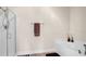 Bathroom with bathtub and shower at 4070 Island Lakes Dr, Winter Haven, FL 33881