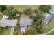 Aerial view showing the home's location at 5400 Fox Briar Trl, Orlando, FL 32808