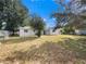 Spacious backyard with mature trees and grassy area at 5400 Fox Briar Trl, Orlando, FL 32808
