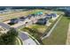 Aerial view of new houses under construction in a residential community at 3287 Roseville Dr, Apopka, FL 32712