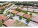 Aerial view of residential community with roads and buildings at 1652 Cumin Dr, Poinciana, FL 34759