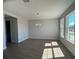 Dining room with hardwood floors and a chandelier at 3279 Roseville Dr, Apopka, FL 32712