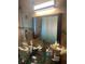 Bathroom with glass sink and shower at 8272 Le Mesa St, Orlando, FL 32827