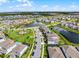 Aerial view of house and community at 13663 Ritta Island Dr, Orlando, FL 32827