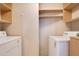 Laundry closet with washer and dryer hookups at 322 E Central Blvd # 1214, Orlando, FL 32801