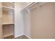 Walk-in closet with ample shelving and hanging space at 322 E Central Blvd # 1214, Orlando, FL 32801