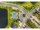 Community pool and surrounding landscaping, showing recreational amenities at 2717 Greenlands St, St Cloud, FL 34772