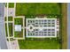 Community garden with various plots and a gazebo at 2717 Greenlands St, St Cloud, FL 34772