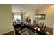 Kitchen with granite counters and breakfast bar at 8101 Resort Village Dr, Orlando, FL 32821