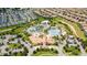Community overview with pools, clubhouse, and parking at 8988 Stinger Dr, Champions Gate, FL 33896