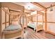 Two twin beds in a fairytale-themed bedroom at 8988 Stinger Dr, Champions Gate, FL 33896