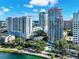 Aerial view of high rise residential building at 322 E Central Blvd # 901, Orlando, FL 32801