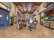 Bright and spacious community clubhouse lobby with comfortable seating at 8947 Bismarck Palm Rd, Kissimmee, FL 34747