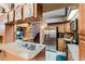 Kitchen features stainless steel appliances and granite countertops at 3500 Sail Fish Ave, Fruitland Park, FL 34731