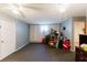 Bedroom with ceiling fan and window coverings at 3500 Sail Fish Ave, Fruitland Park, FL 34731