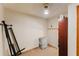 Small bedroom with closet and room for storage at 3500 Sail Fish Ave, Fruitland Park, FL 34731