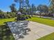 Community basketball court nestled amongst trees and landscaping at 372 Hinsdale Dr, Debary, FL 32713