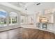 Open floor plan with kitchen and Gathering room at 372 Hinsdale Dr, Debary, FL 32713
